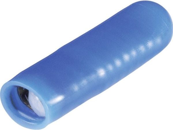 TRU COMPONENTS 808673 93014c948 Enkeltladerstik fleksibel: 0.08-0.38 mm² stift: 0.08-0.38 mm² Poltal: 2 100 stk Blå