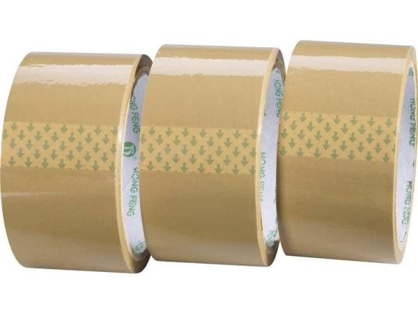 Pakkausteippi Conrad Komponentit ruskea (L x S) 50 m x 48 mm akryyli, sisältö: 3 rullaa(t)