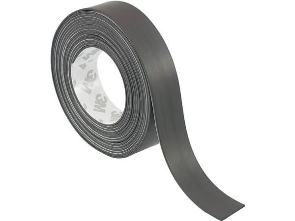 TRU COMPONENTS S513-1020 magnetbånd 10 m x 20 mm sort 1 stk