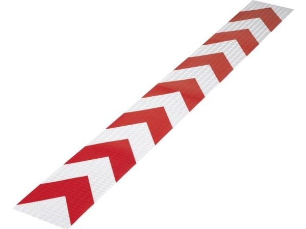 TOOLCRAFT RTS115/1000-RD 1564156 Advarselsstriber RTS Rød (L x B) 1 m x 11,5 cm 1 stk 1 stk
