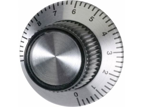TRU KOMPONENTIT Hienosäätöasteikko Alumiini (anodisoitu) (Ø x K) 24 mm x 14 mm 1 kpl 1 kpl