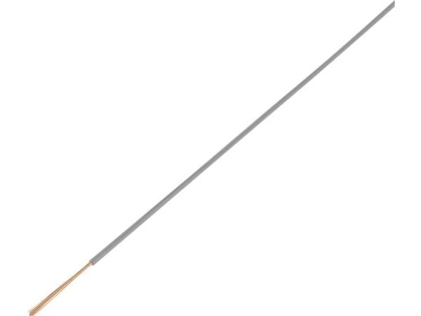 TRU COMPONENTS 1565602 Ajoneuvokaapeli FLRY-A 1 x 0,50 mm² Harmaa 50 m