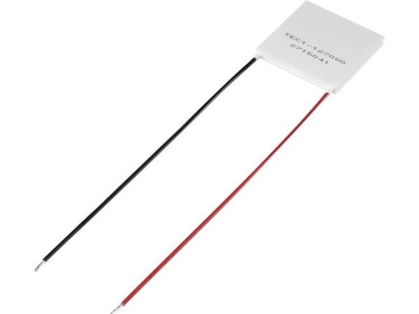 TRU COMPONENTS TEC1-127080 Peltier-element 15.4 V/DC 8.5 A 72 W 40 x 40 x 3.3 mm
