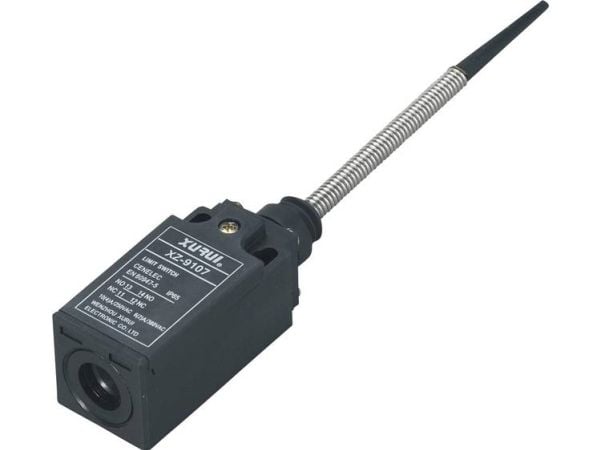 TRU COMPONENTS XZ-9/107 endestoppkontakt 250 V/AC 10 A fjærstang plastgrep trykkende IP65 1 stk