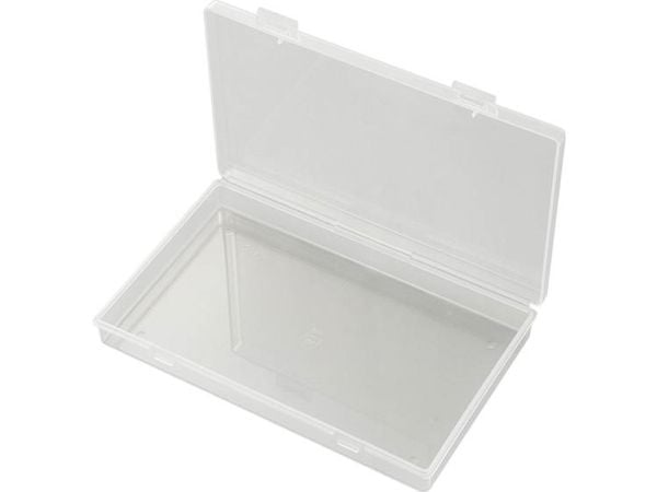 TRU COMPONENTS E-324-S Sortimentskasse (L x B x K) 176 x 110 x 26 mm Antal fag: 1 Fast underopdeling 1 stk TRU COMPONENTS E-324-S Sortimentskasse (L x B x K) 176 x 110 x 26 mm Antal fag: 1 Fast underopdeling 1 stk