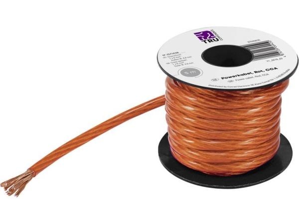 TRU COMPONENTS 1567039 Jordkabel 1 x 35 mm² Rød, läpinäkyvä 5 m TRU COMPONENTS 1567039 Jordkabel 1 x 35 mm² Rød, läpinäkyvä 5 m