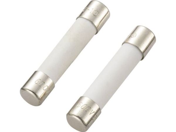 TRU COMPONENTS 702632 6FF-1 smältsäkring (Ø x L) 6,35 x 31,8 mm 0,5 A 600 V super snabb -FF- (1 st.) TRU COMPONENTS 702632 6FF-1 smältsäkring (Ø x L) 6,35 x 31,8 mm 0,5 A 600 V super snabb -FF- (1 st.)