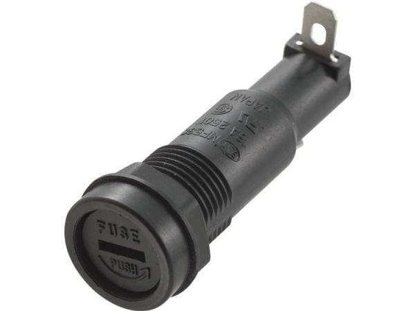 Sikringsholder passer til finsikring 6,3 x 32 mm 16 A 250 V/AC MF-530 1 stk.