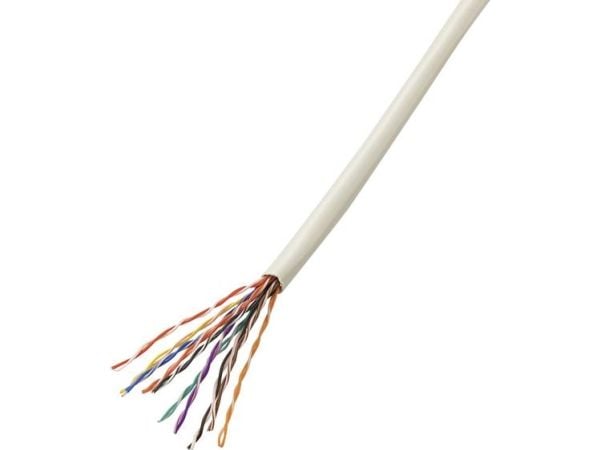 TRU COMPONENTS 1567184 Puhelinkaapeli J-Y(ST)Y 10 x 2 x 0,60 mm Grå 50 m
