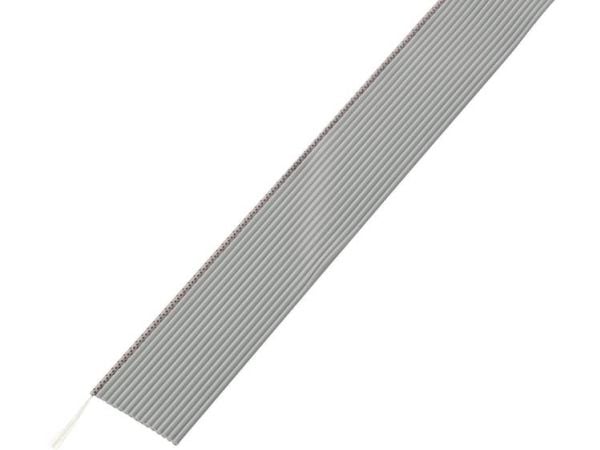 TRU COMPONENTS 1567185 flatkabel raster 1,27 mm 10 x 0,035 mm² grå 30,5 m
