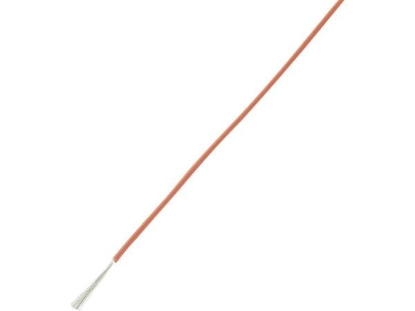 TRU COMPONENTS 1567227 Lanka LiY 1 x 0,50 mm² Punainen 25 m