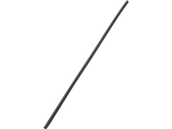 TRU COMPONENTS 1567339 Kutistusputket ilman liimaa Musta 6 mm 3 mm Kutistumisnopeus:2:1 2 m 2 m