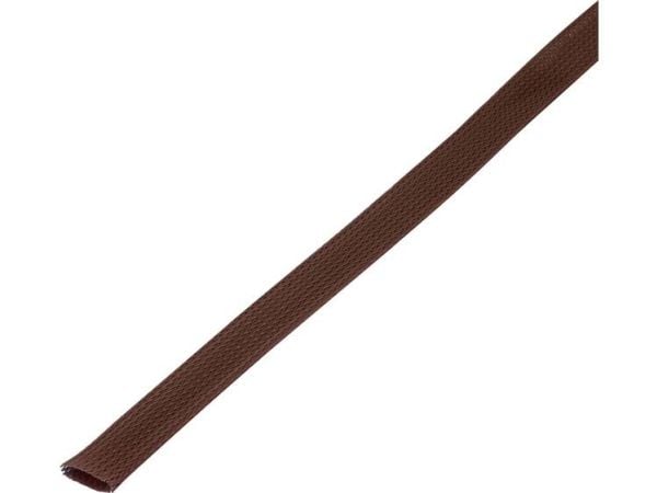 TRU COMPONENTS Strømpeflex slang brun PET 30–37 mm, 5 m