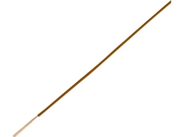 TRU COMPONENTS 1568630 Ajoneuvokaapeli FLRY-A 1 x 0,35 mm² Ruskea 50 m