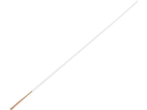 TRU COMPONENTS 1568650 Ajoneuvokaapeli FLRY-A 1 x 1 mm² Valkoinen 50 m