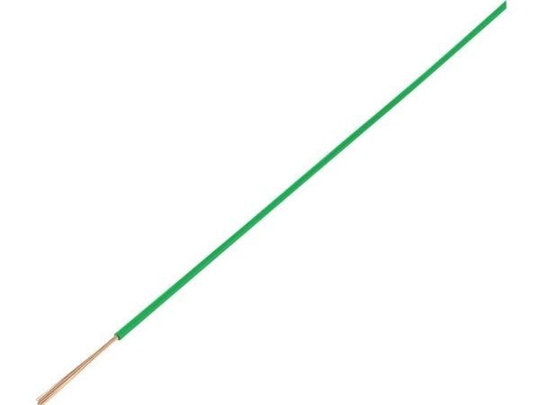TRU COMPONENTS 1568652 Ajoneuvokaapeli FLRY-A 1 x 1 mm² Vihreä 50 m