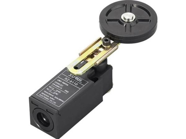 TRU COMPONENTS XZ-9/110 endestoppkontakt 250 V/AC 10 A rullearm IP65 (1 stk.)