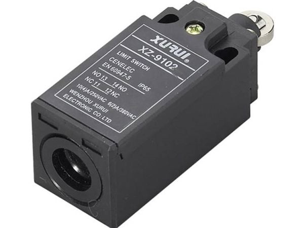 TRU COMPONENTS 1426631 XZ-9/102 Endestopkontakt 250 V/AC 10 A Rullestempel Tastende IP65 1 stk