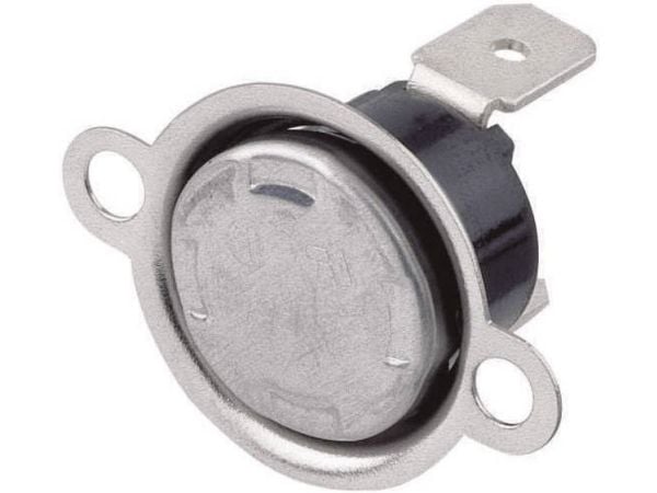 TRU COMPONENTS Bimetalkontakt 250 V 10 A Åbningstemperatur (± 5 °C) 100 °C Lukketemperatur 75 °C 1 stk