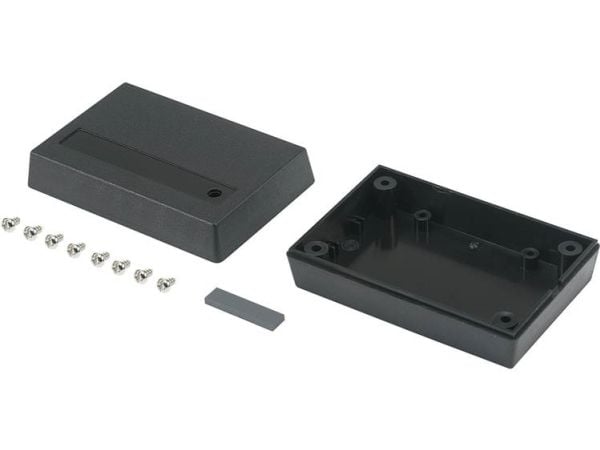 TRU COMPONENTS 98003C11 Universalkabinett 88 x 58 x 30 ABS svart (1 stk.) TRU COMPONENTS 98003C11 Universalkabinett 88 x 58 x 30 ABS svart (1 stk.)