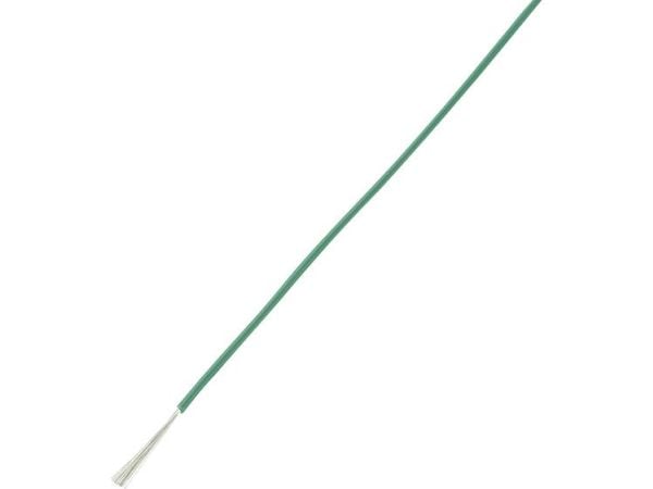 TRU COMPONENTS 1570694 tråd LiY 1 x 0,14 mm² grön 25 m