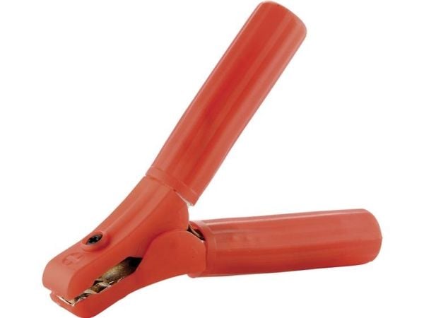 Ladelklemme maks. 600 A/30 V/DC skruer rød 600A. Innhold: 1 stk.