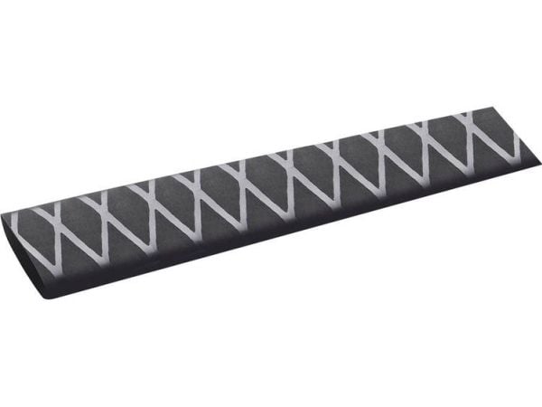 TRU COMPONENTS 1570905 Kutistusputki ilman liimaa Musta 28 mm 14 mm Kutistumisnopeus:2:1 1 m 1 m