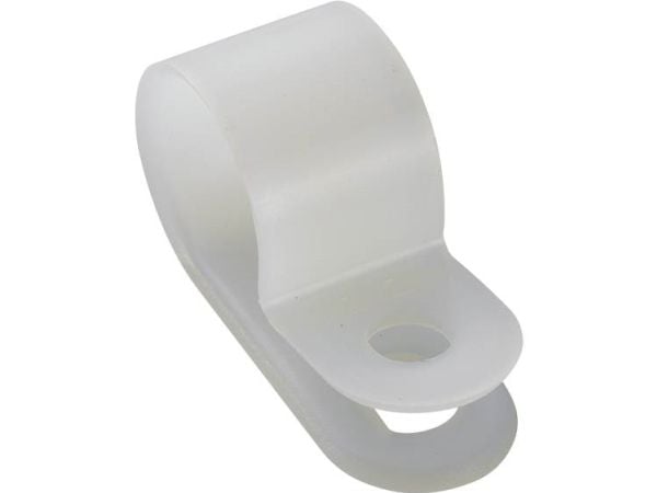 TRU COMPONENTS Kiinnitysnauha Ruuvitanko 532032 Laippa-Ø-alue 12 mm (max) Luonto 25 kpl