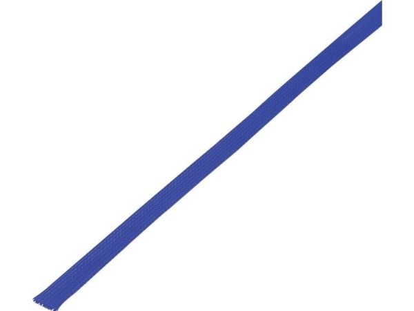 TRU COMPONENTS 1572531 CBBOX0612-BL Strømpeflexslange Blå PET 6 til 12 mm 10 m 10 m