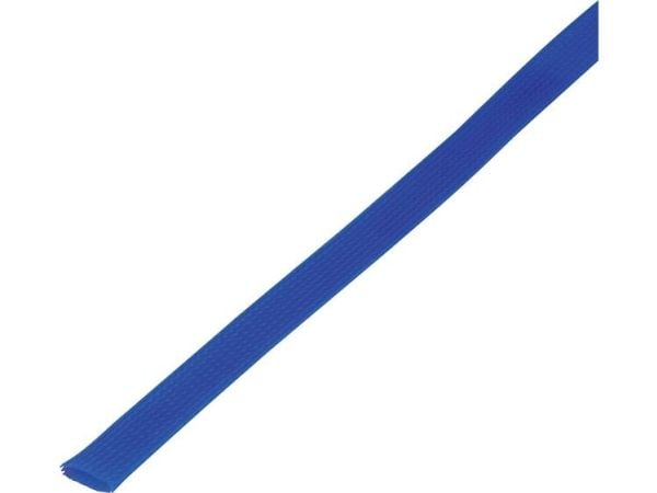 TRU COMPONENTS 1572534 CBBOX2028-BL Strømpeflexslange Blå PET 20 til 28 mm 5 m