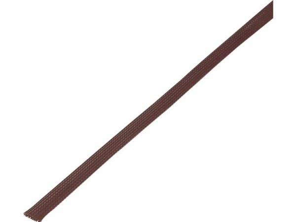 TRU COMPONENTS 1572545 CBBOX0510-BN Strumpflexslang brun PET 5-10 mm 10 m
