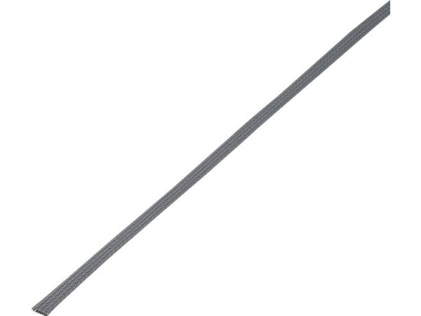 TRU COMPONENTS 1572551 CBBOX0915-GY Strømpeflexslange Grå PET 8 til 14 mm 10 m 10 m