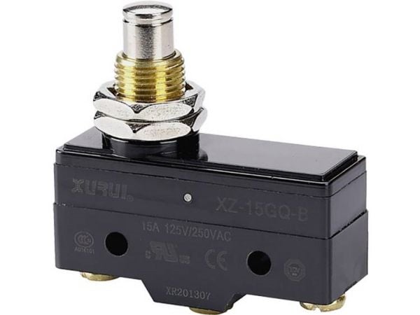 TRU COMPONENTS 1426620 Mikrokontakt XZ-15GQ-B 250 V/AC 15 A 1 x On/(On) Tastende 1 stk