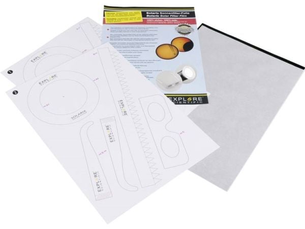 Bresser Optics Solarix, Teleskooppisuodatin, Valkoinen, 210 mm, 297 mm, 100 g, 170 g