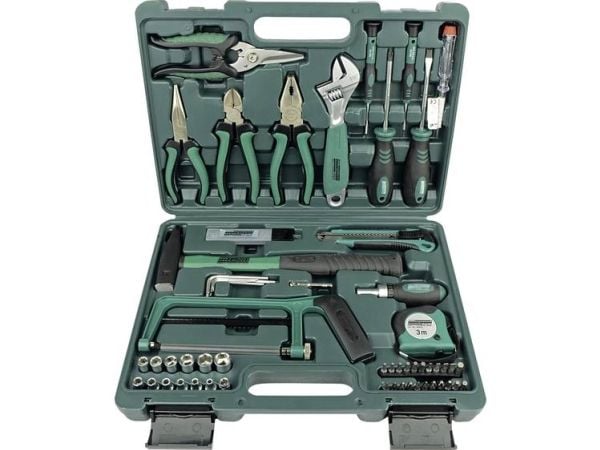 Brüder Mannesmann M29074 Tee-se-itse-työkalusarja Kotelossa