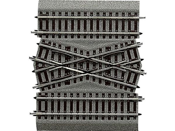 H0 RocoLine (med ballast) 42598 dobbeltsporskobling 115 mm 1 stk
