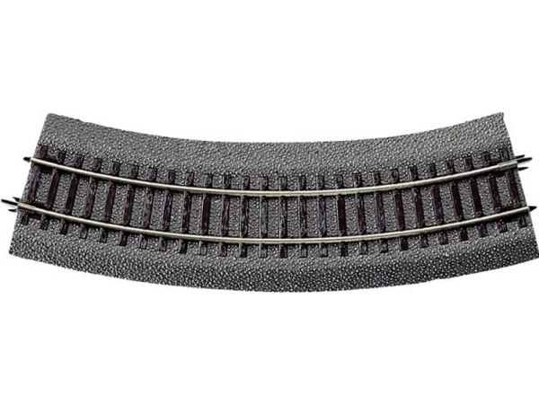 H0 RocoLine (med ballast) 42522 bøyd spor 6 stk