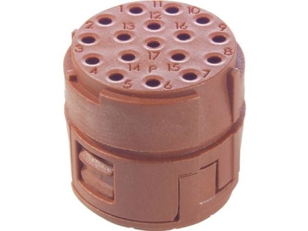 Lapp EPIC SIGNAL M23, Rett, Hunkjønn, 50 V, 7 A, Brun, Metall