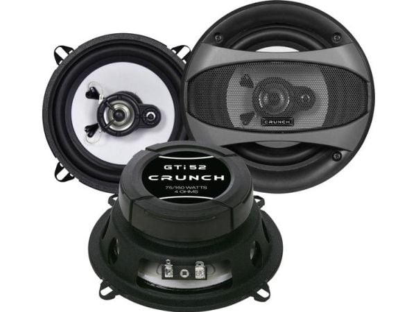 Crunch GTI-52 2-veis koaksial innbyggingshøyttaler 150 W (1 par)