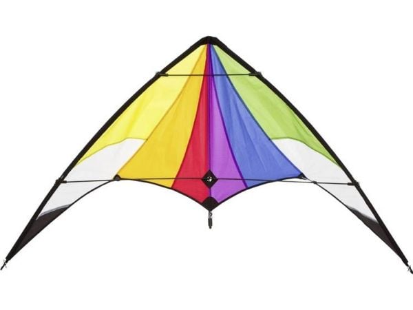 Ecoline sportdrage med snor Orion Rainbow spennvidde 1200 mm vindstyrke 3–5 bft
