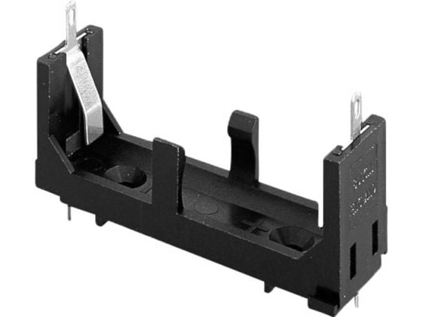 Bulgin BX0035 batteriholder 1xR6 (AA) loddetilkobling 60,3 x 21,6 x 30,3 mm