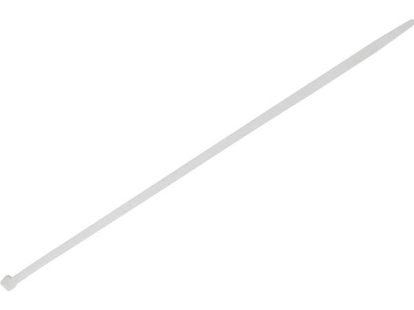 TRU COMPONENTS 1578085 Kaapelinside 400 mm 7,60 mm Valkoinen 100 kpl