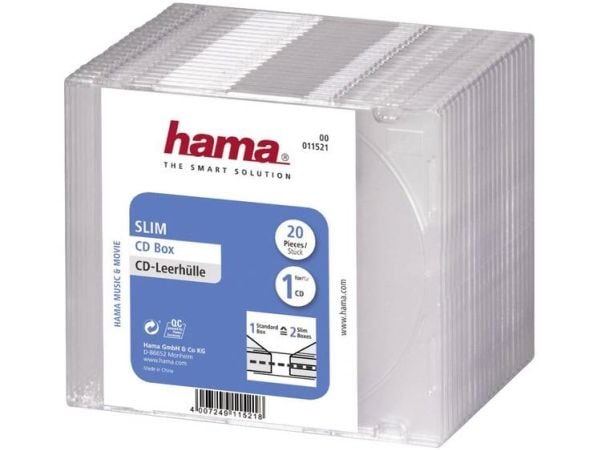 Hama 00011521, Gjennomsiktig, Plast, 120 mm, 144 mm, 125 mm, 105 mm