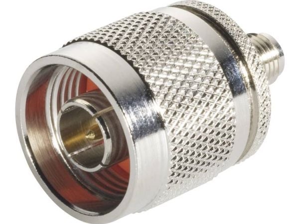 TRU COMPONENTS 1579404 SMA-adapter, SMA-anslutning till N-uttag, 1 st