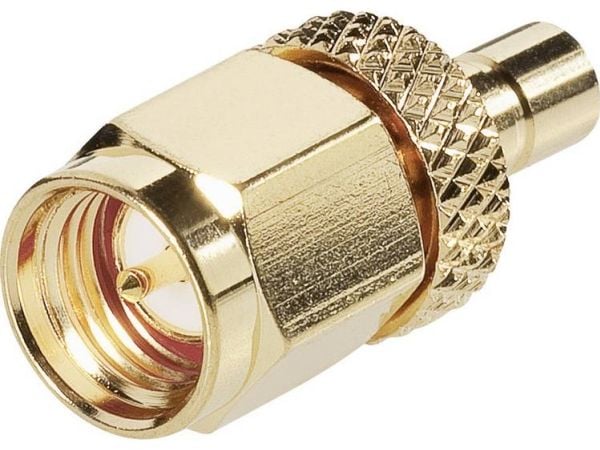 TRU COMPONENTS 1579528 SMB-sovitin SMB - SMA-liitin 1 kpl