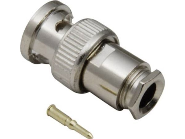 TRU COMPONENTS 1579565 BNC-liitin Liitin, suora 50 Ω 1 kpl