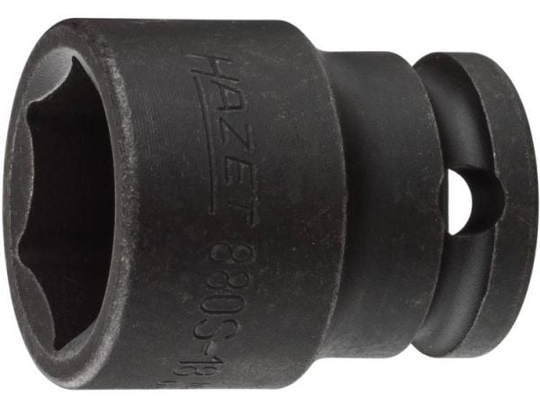 HAZET 880S-18, Kraftpipe, Svart, 1 hoder, 3/8", Imperisk, 18 mm
