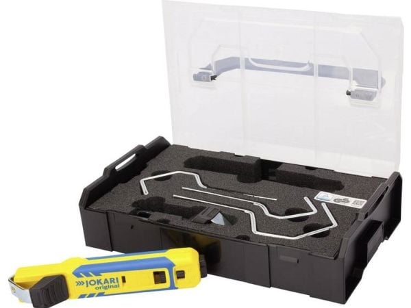 Jokari T71000 Avisoleringskniv Egnet for runde kabler, våtromskabler 8 til 28 mm