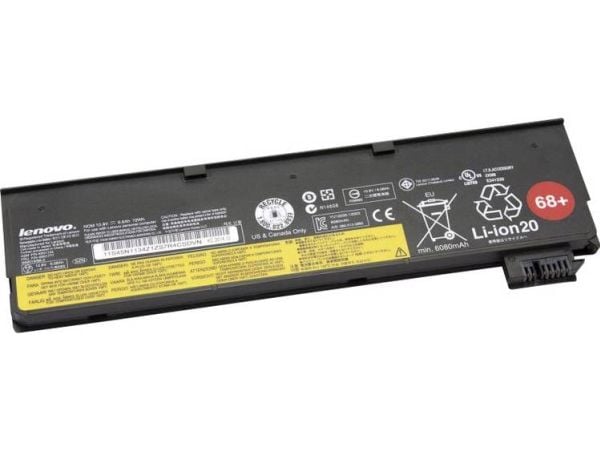 Lenovo ThinkPad Battery 68+ - Batteri til bærbar PC - litiumion - 6-cellers - 6600 mAh - for ThinkPad W550s 20E2