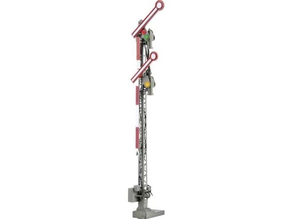 Viessmann Modelltechnik 4702 H0 formsignal tofjøyd – tilkoblet hovedsignal (ferdig modell)